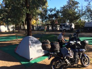 Bike trip Camping Nagambie